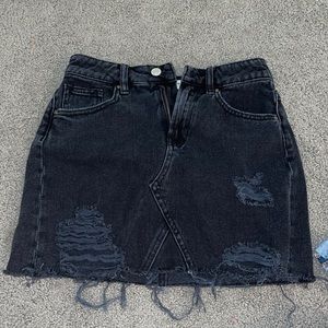 PacSun jean skirt